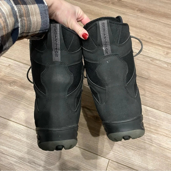 Aggression Black Men’s Snow Boots Size 8 - Picture 7 of 9